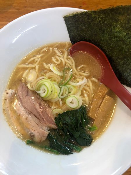 「豚骨醬油らーめん」@らーめん じゃげな 南箕輪店の写真