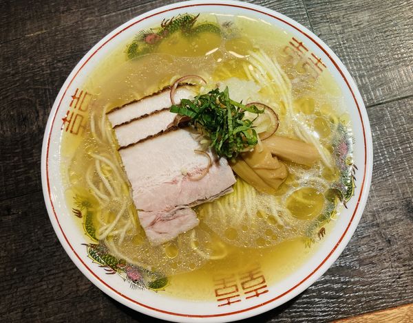 「【限定】牡蠣出汁塩ソバ2022 並＋カキ飯」@ラーメン カラテキッドの写真