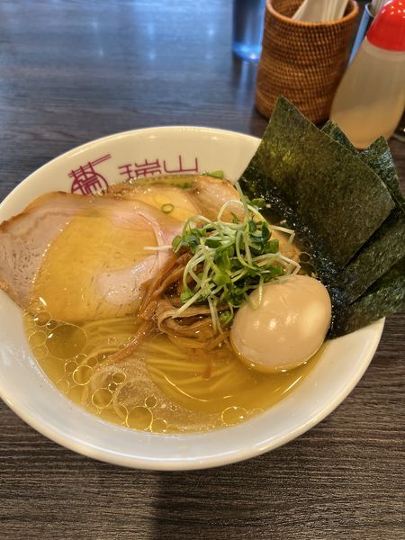 「特製塩そば」@中華蕎麦 瑞山（ZUIZAN）の写真