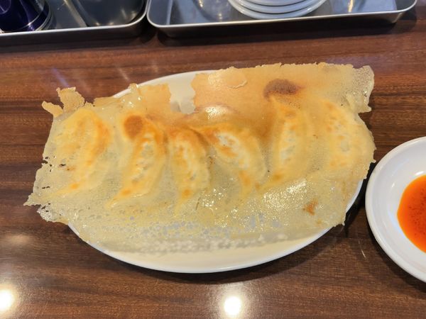 「羽根付餃子」@めんめん MEGAドン・キホーテ ラパーク宇都宮店の写真