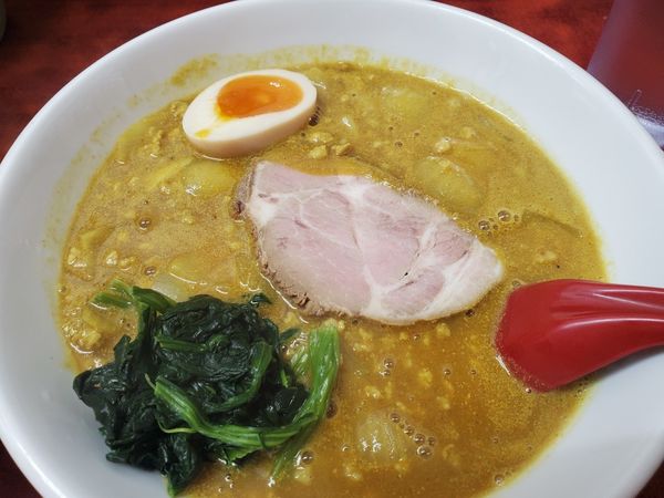 「カレーラーメン800円」@らーめん ドラごんちの写真