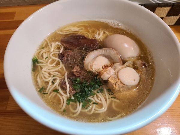 「【限定】ホタテラーメン」@ラーメン大木戸の写真
