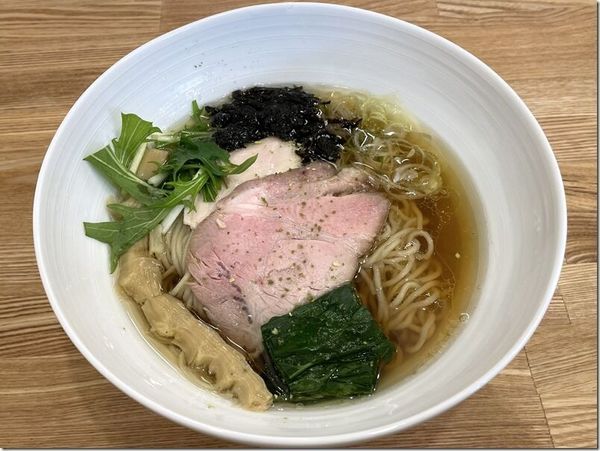 山椒白醤油そば