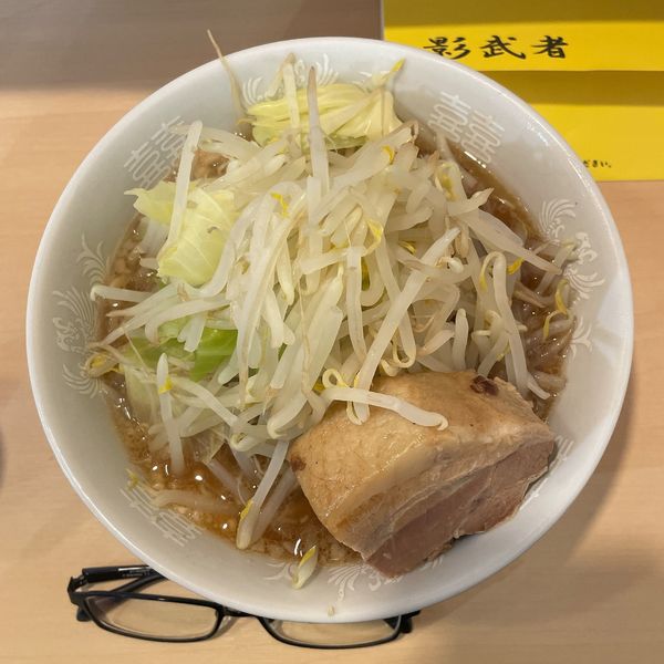 「らーめん（麺半分）」@らーめん 影武者 外伝の写真