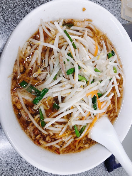 「もやし中華そば」@中華麺店 喜楽の写真