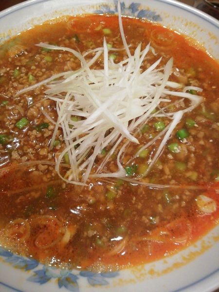 「ピリ辛 担々麺」@味の店 錦 浅草店の写真