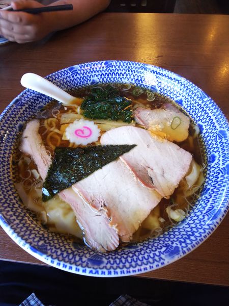 「ワンタンメン大盛」@白河手打ち中華 孫市の写真