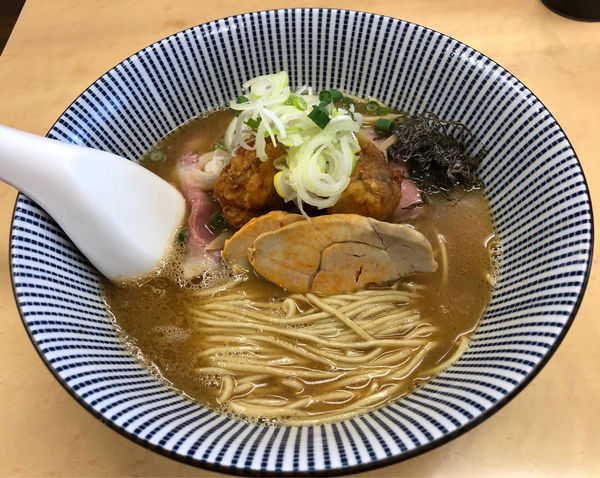 「【限定A】鮟鱇らーめん」@中華そば よしかわの写真