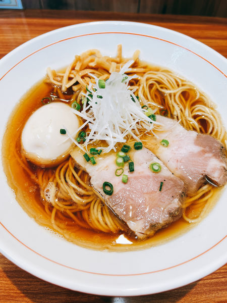 「煮干し醤油ら〜麺」@ら〜麺 安至の写真