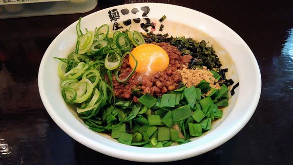 「台湾まぜそば(追い飯付)+チーズ」@麺屋こころ 大船店の写真