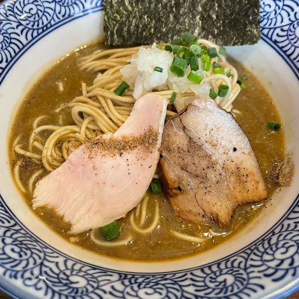 「濃厚煮干蕎麦」@煮干し中華蕎麦 山崎の写真