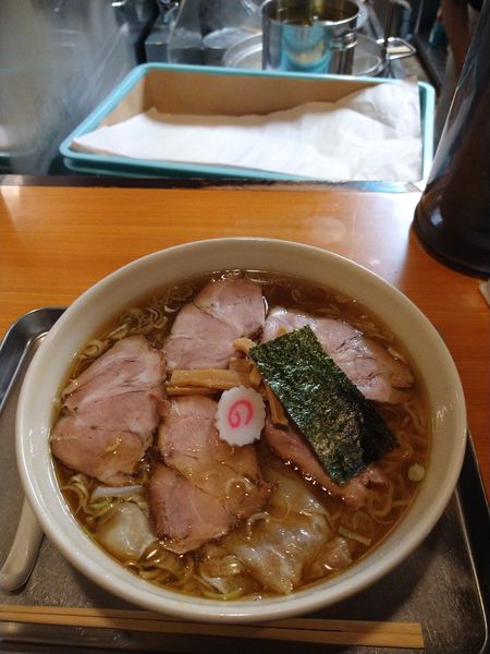 「チャーシューワンタン麺 1150円」@日吉 大勝軒の写真