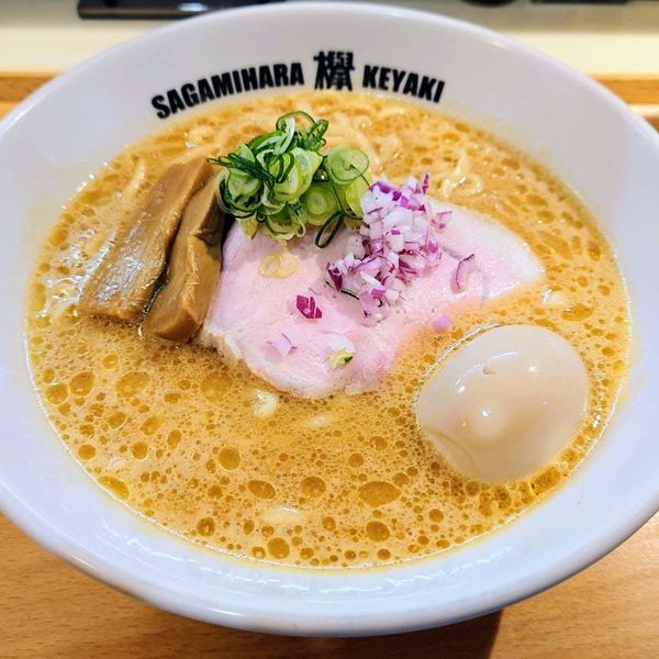 「味玉味噌ラーメン 1070円」@Sagamihara 欅の写真