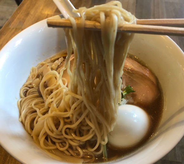 「特製いりこそば」@中華そば 麺壁九年 本店の写真