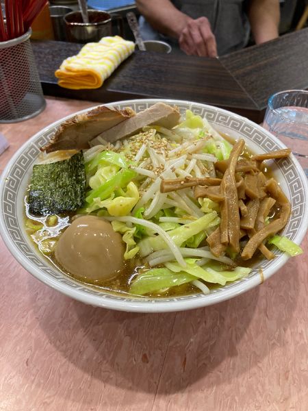 「中華そば（小）　野菜」@所沢大勝軒の写真