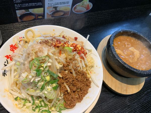 「限定 坦々まぜつけ麺4バカ全マシ」@あっ晴れノ山は高らか!! 緒川店の写真