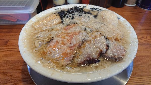 「特製ニボシラーメン+大盛（ギタギタ）」@ラーメン ギタギタの写真