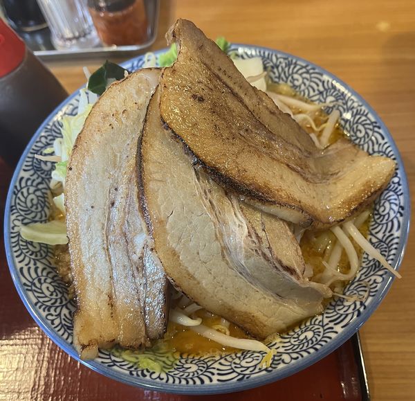 「チャーシュー富士ラー　辛味噌」@優勝軒 大野田店の写真