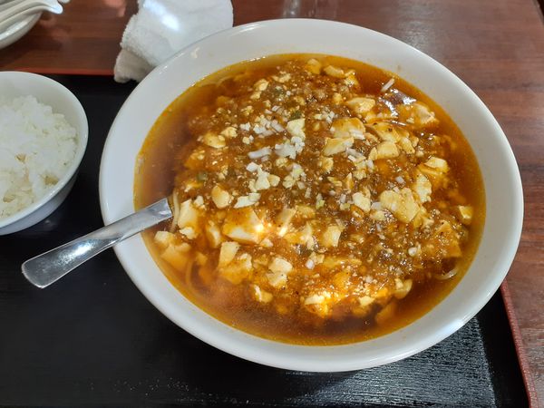 「マーボ麺」@中国料理 峨嵋山の写真
