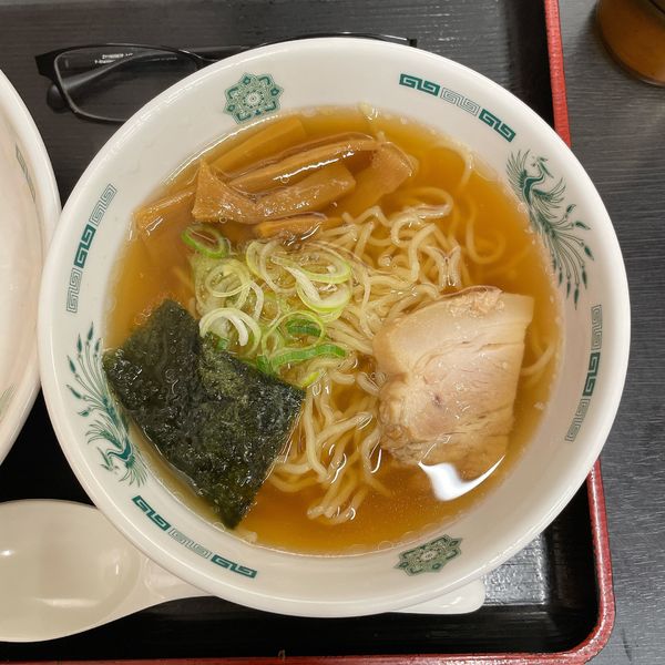 「半ラーメン」@日高屋 神田南口店の写真