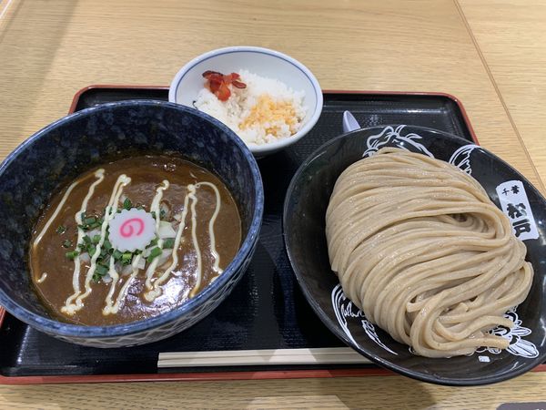 「濃厚カレーつけ麺追い飯セット」@松戸富田麺桜の写真