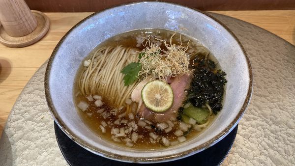 「煮干し中華蕎麦」@中華蕎麦 鳴神食堂の写真