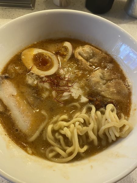 「特製海老ポタらぁめん 930」@SHRIMP NOODLE 海老ポタの写真