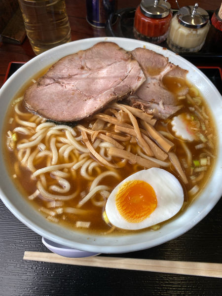 「中華そば　中」@日の出屋の写真