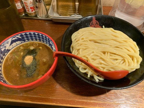 「つけ麺　(大盛)」@つけ麺専門店 三田製麺所 渋谷道玄坂店の写真