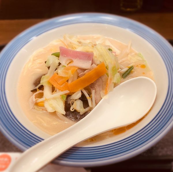 「長崎ちゃんぽん（￥650）」@長崎ちゃんぽん リンガーハット 五反田東口店の写真