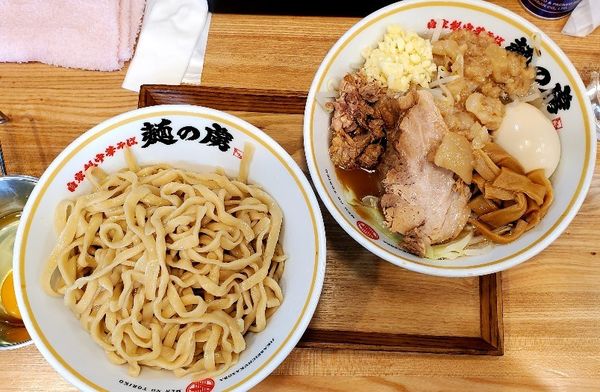 「味玉富士郎つけ麺(300g)」@自家製中華そば 麺の虜の写真