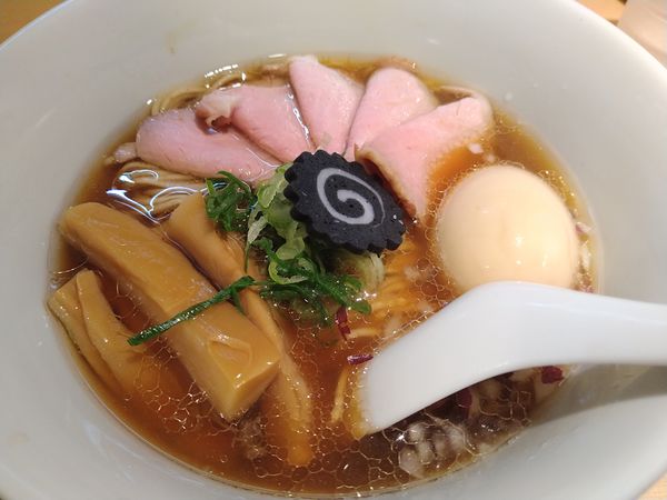 「特製のどぐろそば」@らぁ麺 はやし田 新宿本店の写真