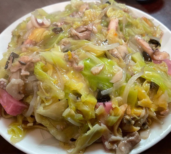 「皿うどん(柔麺)」@長崎飯店 渋谷店の写真