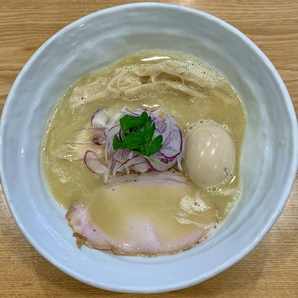 「うっ鶏(白湯)」@麺や厨の写真