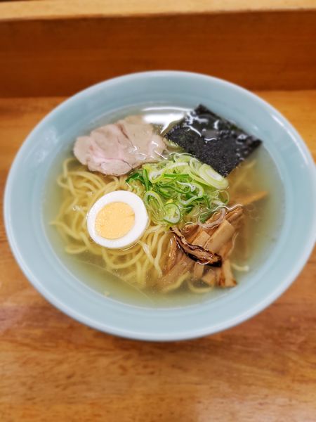 「塩らーめん」@山久ラーメンの写真