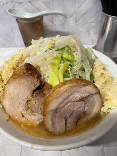 「ミニラーメン、生姜」@麺屋 歩夢 金沢八景店の写真
