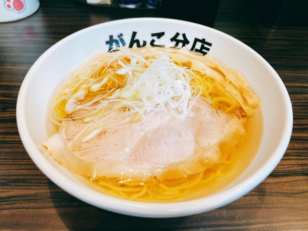 「淡麗煮干し 塩 がんこ味」@元祖一条流がんこ 総本家(二代目)の写真