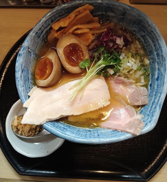 「特製東京軍鶏そば」@つけ麺 たけもとの写真