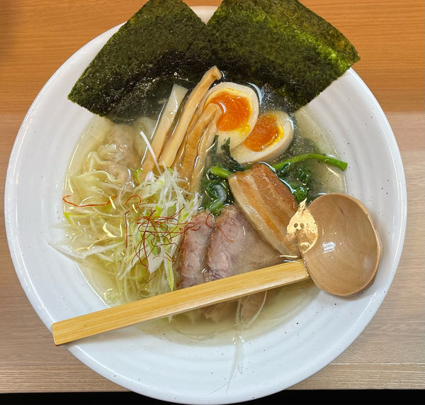 「特製 塩そば」@塩そば 一榮の写真