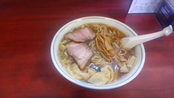 「ワンタン麺」@十八番の写真
