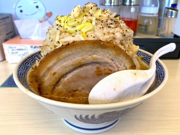「碧の豚二郎らーめん 870円→700円 ※クーポン使用」@ニンニクらーめん 碧の豚二郎の写真