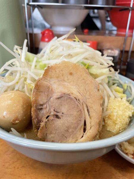 「らーめん塩（中盛・全増し）＋味玉¥1,000」@らーめんコジマルの写真