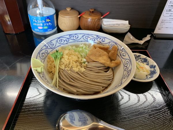 「冷やしたぬき並（770円）」@たぬきときつねの写真