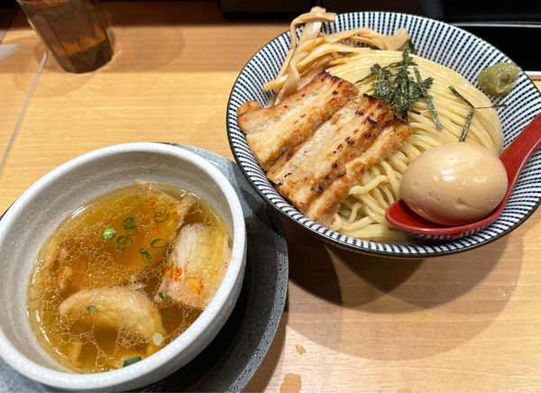 「特製スペシャル塩つけ麺(大盛)」@塩つけ麺 灯花の写真