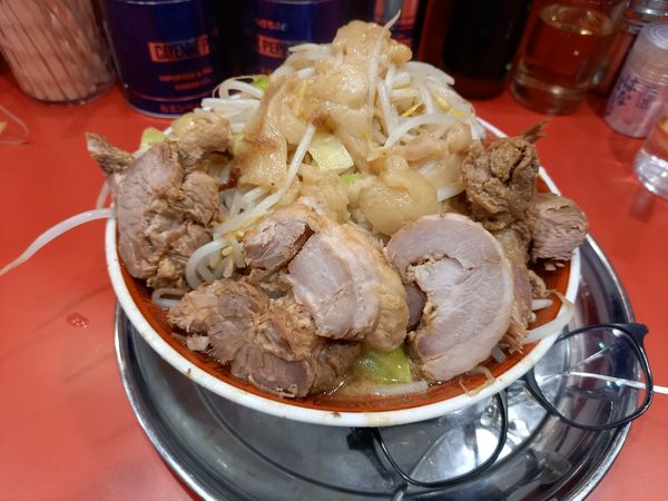 「小ラーメン豚入り」@ラーメンタロー 蒲田の陣の写真