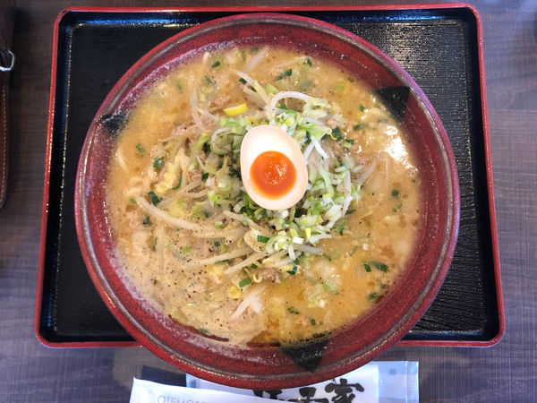「味噌餃子タンメン」@満天家 大平店の写真