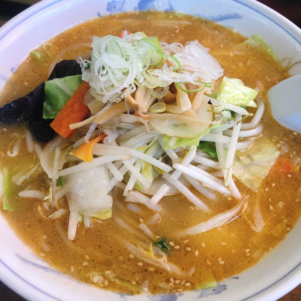 「野菜ラーメン（味噌）950円」@佐野青竹手打らーめん 大関の写真