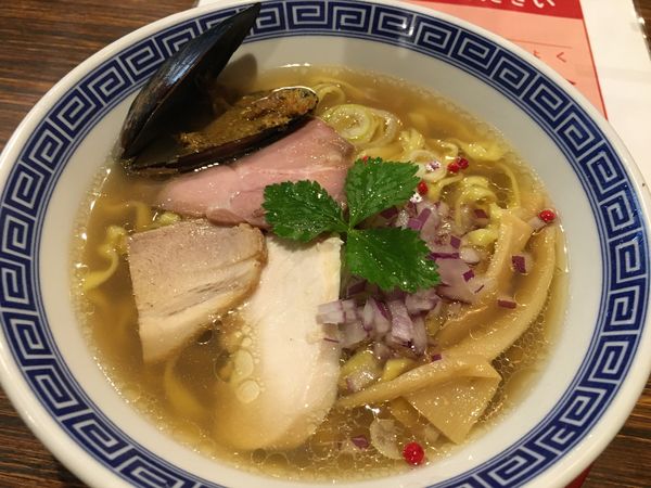 「貝だし塩そば」@だし廊 -DASHIRO-の写真