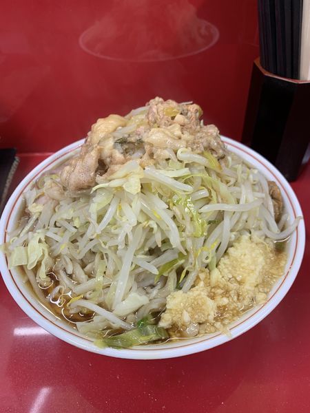 「大ラーメン豚入り」@ラーメン二郎 越谷店の写真