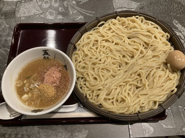「濃厚味玉つけ麺 麺3.5倍(茹で後1キロ)」@麺屋武蔵 五輪洞の写真